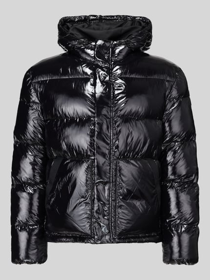HUGO Pufferjacke mit Kapuze Modell 'Baros2641' Black 2