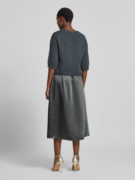 ROBE LÉGÈRE Figurumspielendes Freizeitkleid mit Spitzenbesatz Dunkelgruen 5