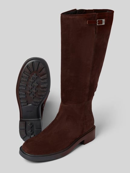 Högl Stiefel aus echtem Leder Modell 'Suede' Schoko 4