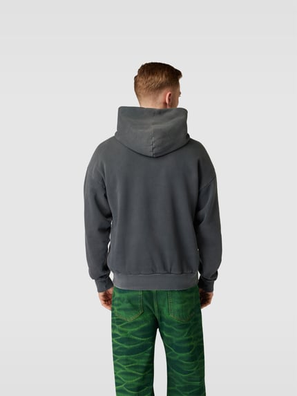 RE/DONE oversized hoodie met motiefprint Donkergrijs - 5