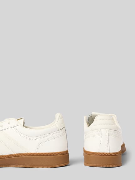 Tommy Jeans Low-top sneaker van echt leer model 'THE GREENWICH' Ecru - 2
