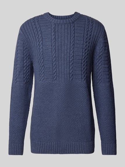 Superdry Regular Fit Strickpullover mit Woll-Anteil Modell 'Jacob' Black 2