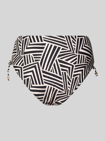 LASCANA Figi bikini z detalem z logo Czarny 3