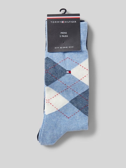 Tommy Hilfiger Sokken, pak van 2 paar Bleu gemêleerd - 3