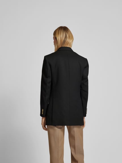 Victoria Beckham Blazer met reverskraag Zwart - 5