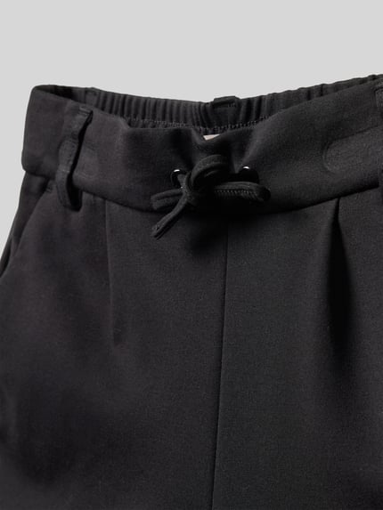 ONLY Regular fit bermuda met elastische band, model 'POPTRASH' Zwart - 2