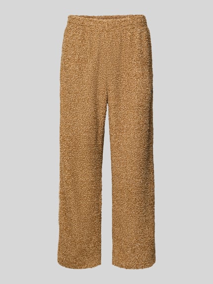 adidas Originals Joggingbroek van teddybont met labelstitching Beige - 2