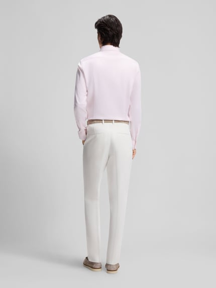 BOSS Slim Fit Businesshemd aus Baumwoll-Mix Modell 'HANK-SP' Rose 5