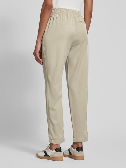 Jake*s Casual Stoffhose mit elastischem Bund Mud 5
