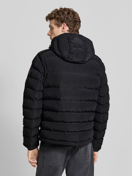 Napapijri Gewatteerd jack met capuchon en ritssluiting, model 'A-TEREZ' Zwart - 5