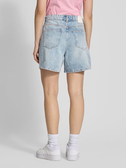 Marc O'Polo DENIM Relaxed fit jeansbermuda met steekzakken Jeansblauw - 5