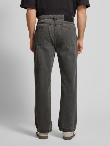 PEGADOR Baggy Fit Jeans imm 5-Pocket-Design Modell 'BALTRA' Dunkelgrau 5
