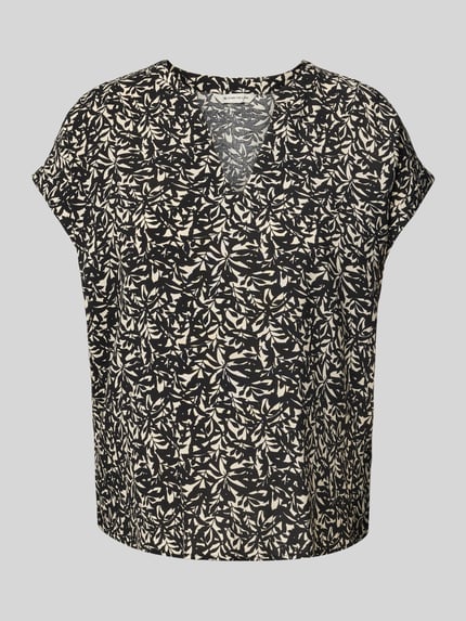 Relaxed fit blouseshirt van pure viscose Shop The Look MANNEQUINE