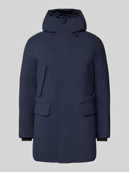 Save The Duck Parka o kroju regular fit z kapturem model „WILSON” Granatowy 2