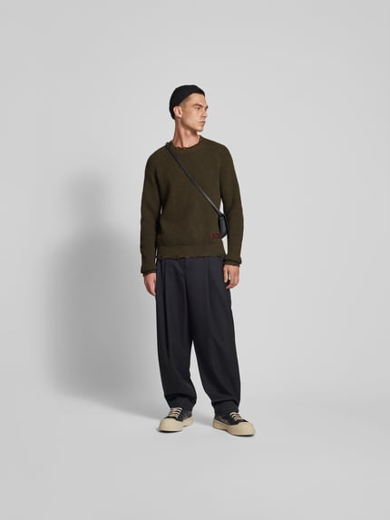 Dsquared2 Pullover met labeldetail Olijfgroen - 1