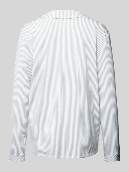 s.Oliver RED LABEL Góra od piżamy o kroju loose fit z mieszanki bawełny i wiskozy Oliwkowy 3