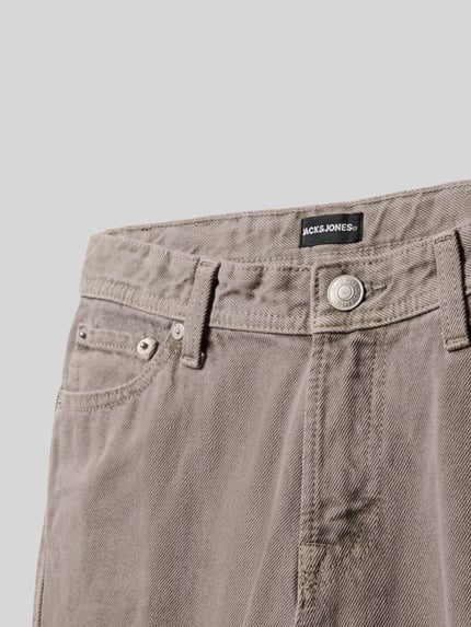 JACK & JONES Stoffhose mit 5-Pocket-Design Modell 'ALEX' Camel 2
