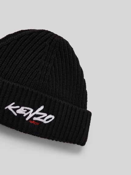 Kenzo Beanie van wolmix Zwart - 3