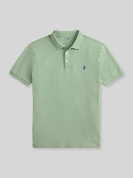 Polo Ralph Lauren Regular Fit Poloshirt aus Baumwoll-Mix Schilf 2