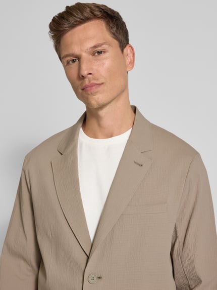 Armani Exchange Colbert met klepzakken en reverskraag Beige - 3