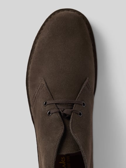 Clarks Boots aus Rindsvelours mit Kreppsohle Dunkelbraun 3