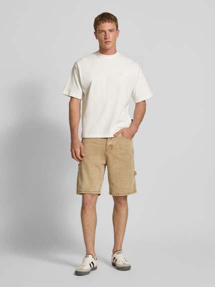 PROHIBITED T-shirt met ronde hals Offwhite - 1
