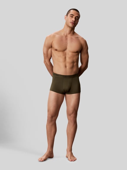 Calvin Klein Underwear Obcisłe bokserki z elastycznym paskiem z logo w zestawie 5 szt. Średnioszary 1