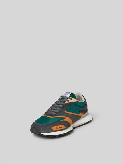 GHŌUD Sneakersy z wyhaftowanym logo Zielony 2