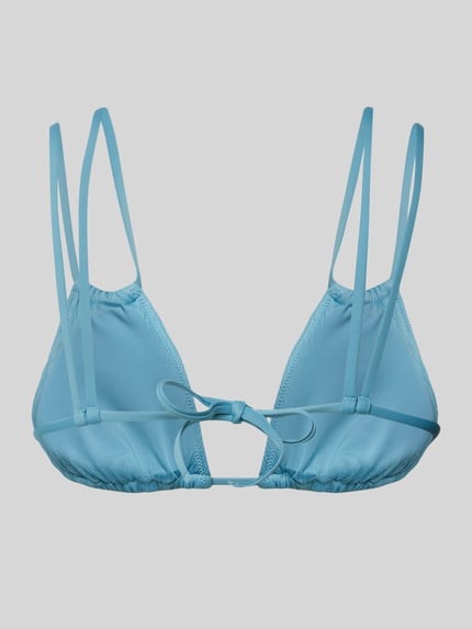 Calvin Klein Underwear Bikini-Oberteil mit Strukturmuster Modell 'TRIANGLE' Aqua 3