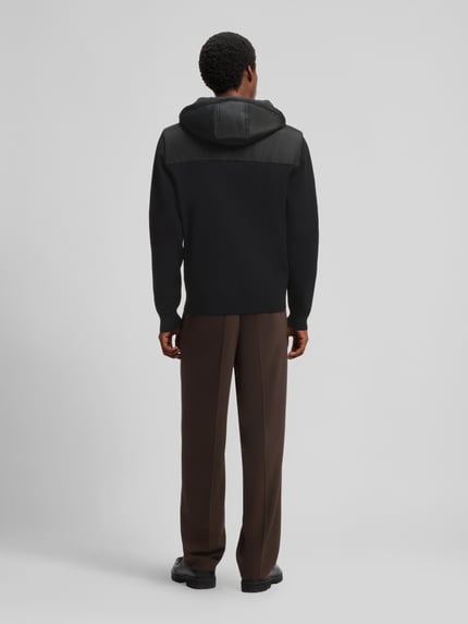 HUGO Sweatjacke mit Logo-Patch Modell 'Syloron' Black 5