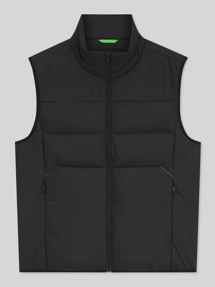 BOSS Green Regular fit bodywarmer met opstaande kraag model 'OW_Urbanex' Zwart - 2
