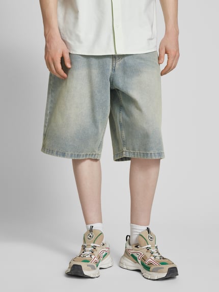 Karl Kani Baggy Fit Jeansshorts im 5-Pocket-Design Jeansblau 4