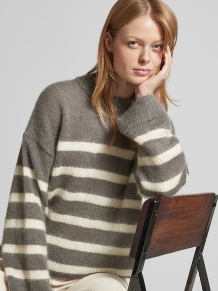 ARMEDANGELS Gebreide pullover van Mix van wol en mohair Model 'GWYNEIRAA' Offwhite - 3