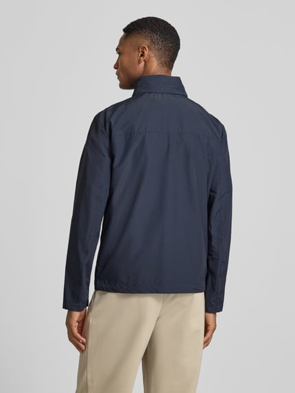 Geox Jas met opstaande kraag en ritssluiting Marineblauw - 5