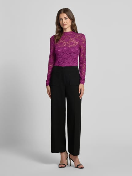 Jake*s Casual High Waist Culotte mit großen Fronttaschen Black 1
