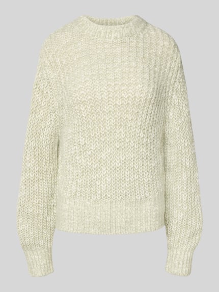 OPUS Strickpullover mit Woll-Anteil Modell 'Palizia' Schilf 2