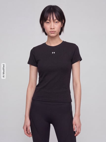 Under Armour Regular Fit Sport-T-Shirt mit Logo-Print Black 4