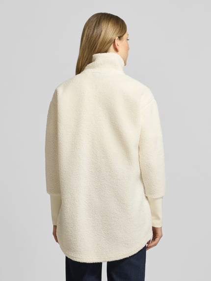 Didriksons Fleecejacke mit Stehkragen Modell 'TOLA' Offwhite 5