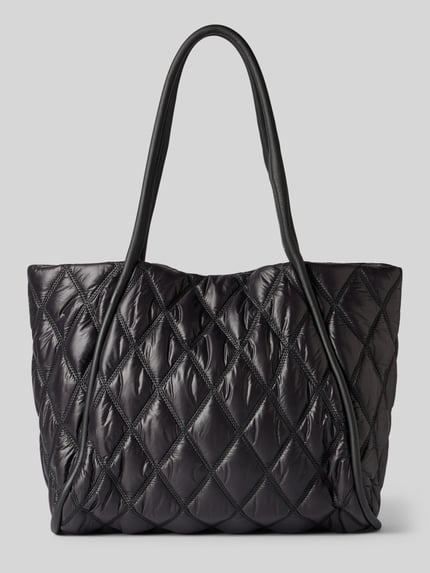 BOGNER Torba shopper z pikowaniem model ‘tirano timea’ Czarny 4