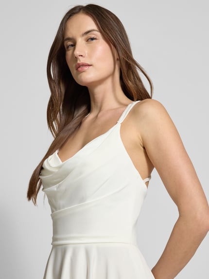 LUXUAR FASHION Brautkleid mit Ziersteinbesatz Offwhite 3