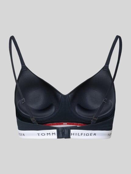 Tommy Hilfiger Bralette van een mix van katoen en modal Donkerblauw - 3