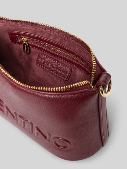 Valentino Bags Umhängetasche mit Logo-Prägung Modell 'BIANKA RE' Bordeaux 4