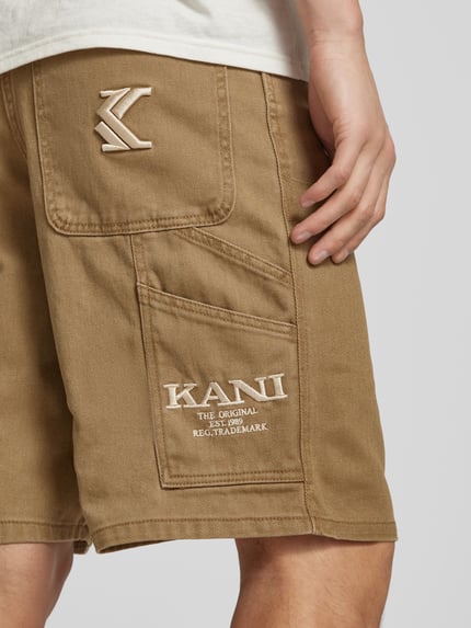 Karl Kani Regular Fit Shorts im 5-Pocket-Design Camel 3
