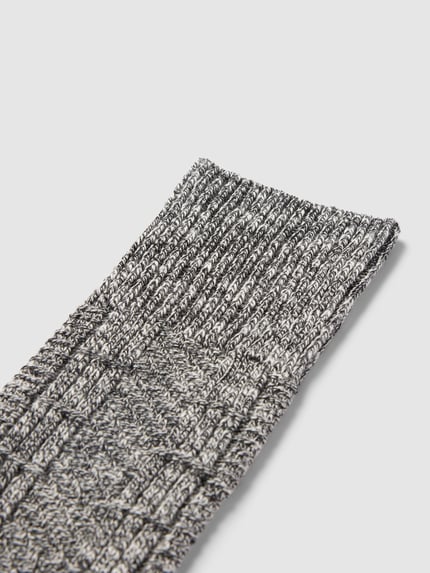 FALKE Socken in melierter Optik Modell 'Pile' Anthrazit Melange 2