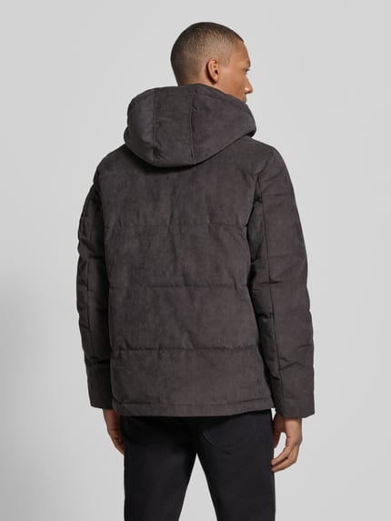 PME Legend Regular Fit Jacke mit Label-Patch Modell 'GOBBLER' Graphit 5