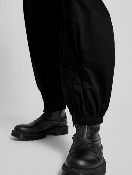 A-COLD-WALL Stoffen broek met elastische band Black - 3