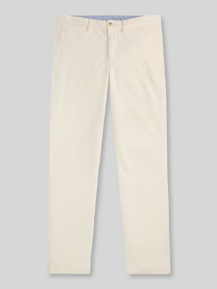 Polo Ralph Lauren Straight Fit Cordhose aus Baumwoll-Mix Weiss 2