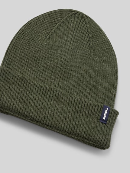 MCNEAL Mütze mit Label-Patch Dunkelgruen 2