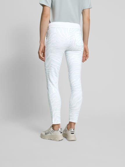 Juvia Sweathose mit elastischem Bund Weiss 5