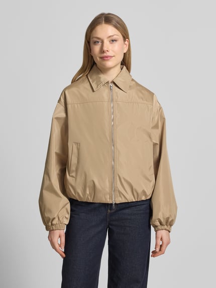 Neo Noir bomberjack met steekzakken model 'Dande' Beige - 4